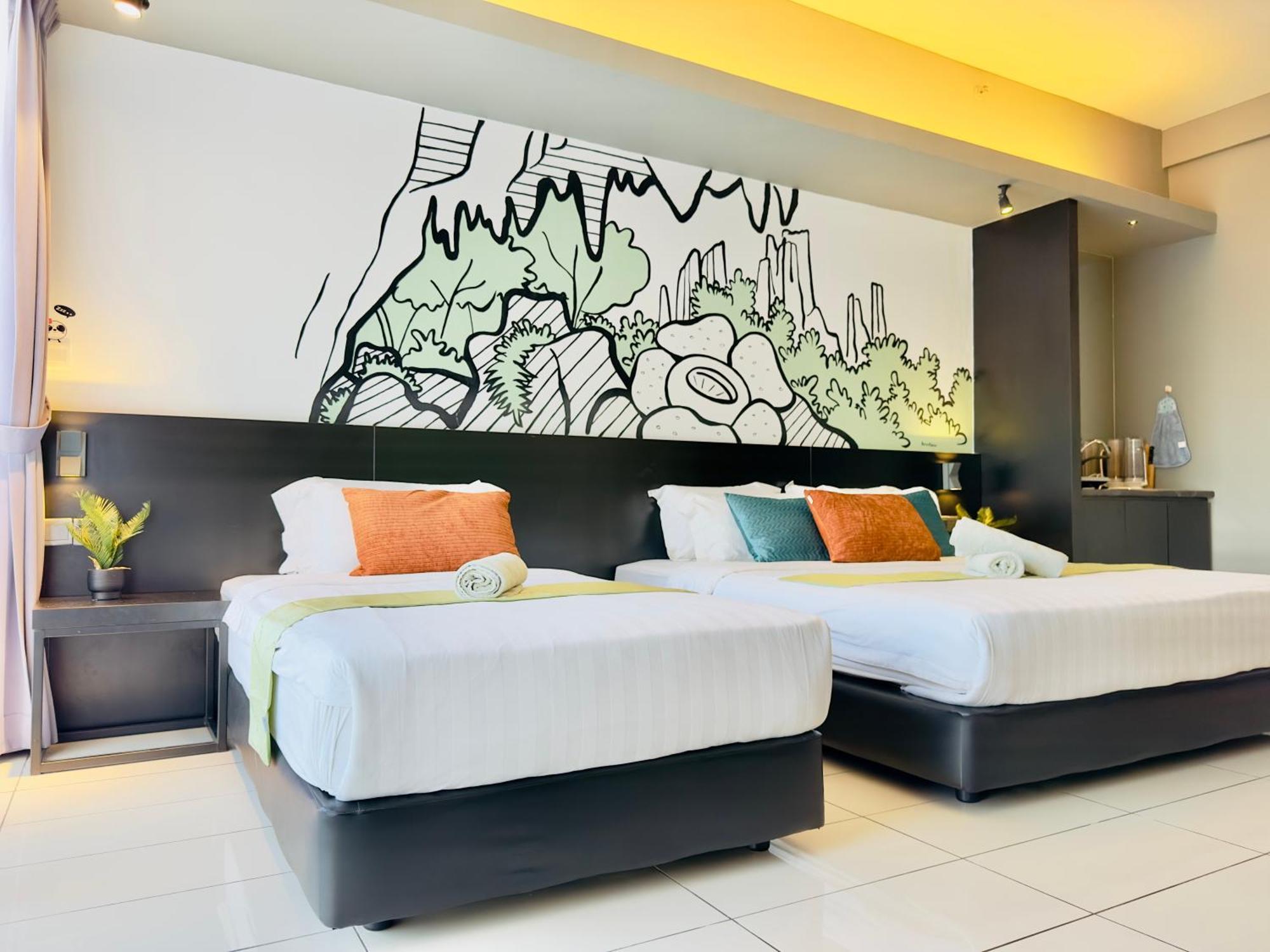 Owl Nest Suite' At Aeropod Sovo Kota Kinabalu Chambre photo